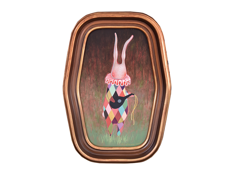 Harlequin Rabbit II - Emma Overman